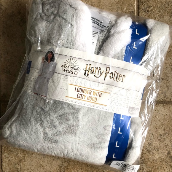 Wizarding World Other - NWT Harry Potter Lounge Fleece Hoodie Hedwig